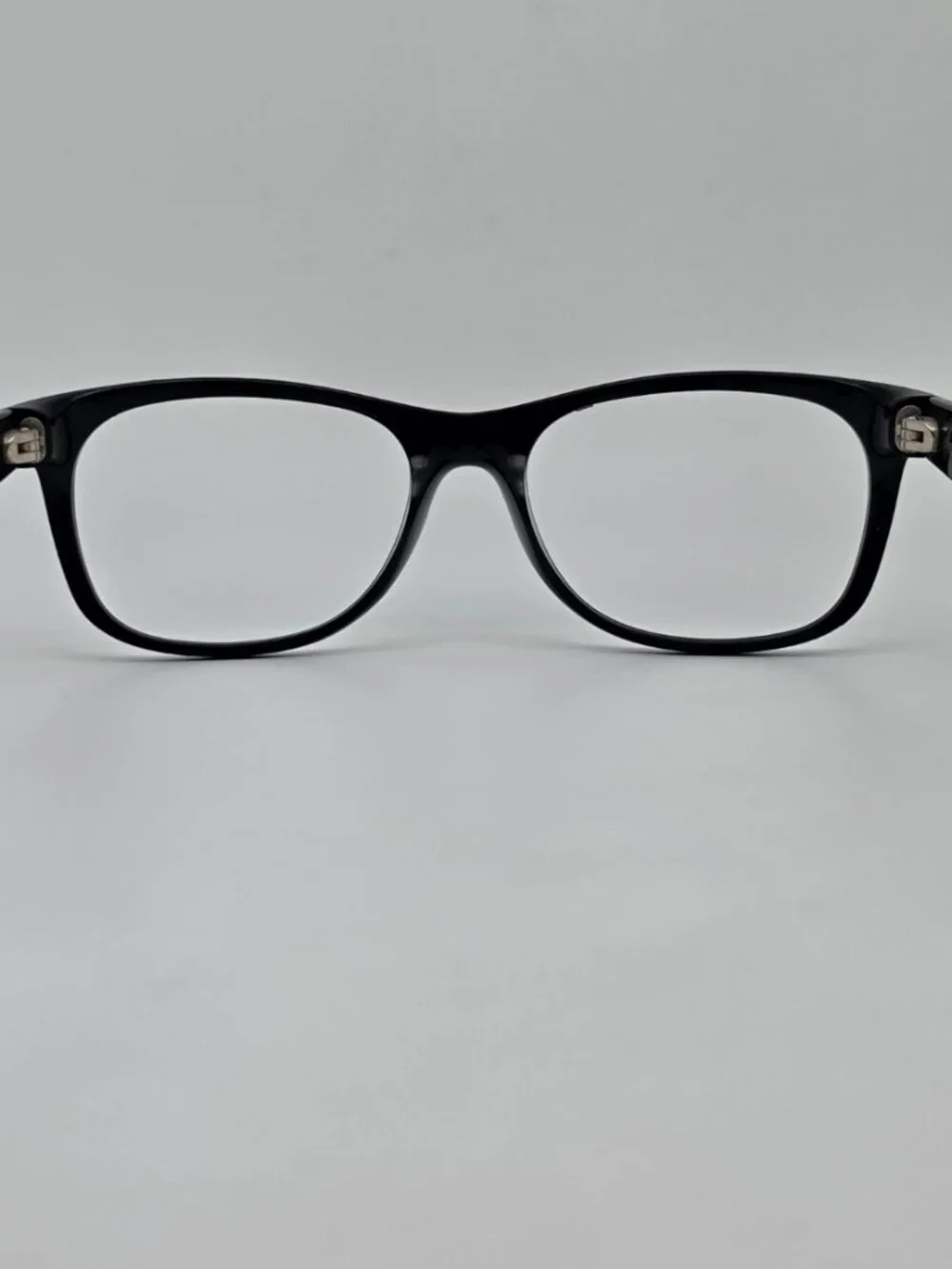 Ray-Ban RB2132 901L Polished Black New Wayfarer Sunglasses Frame Italy 55-18-145